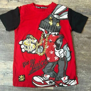 Switch “get the juice” bugs bunny kids size 8 Tee Limited addition